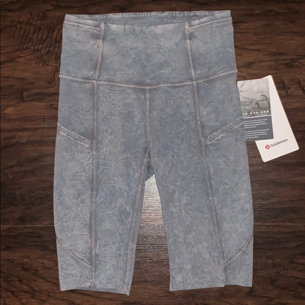 NWT Lululemon Fast & Free Ice Dye 10” Shorts 2